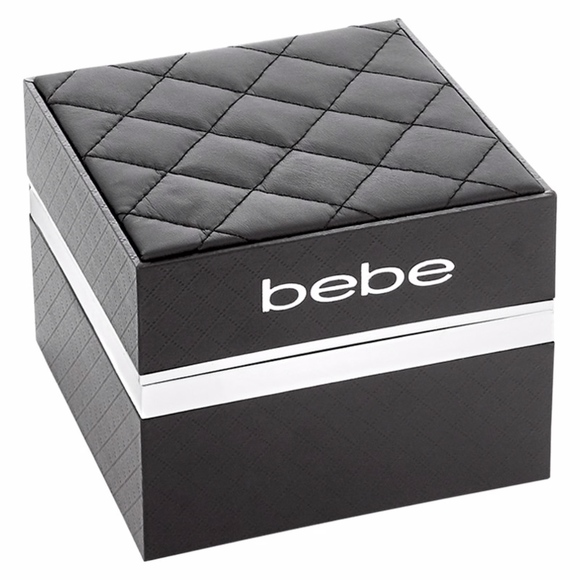 Bebe Accessories Bebe Crystal Two Tone Watch And Bracelet Set Poshmark